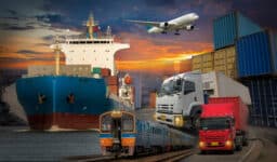 Logistics,And,Transportation,Of,Container,Cargo,Ship,And,Cargo,Plane