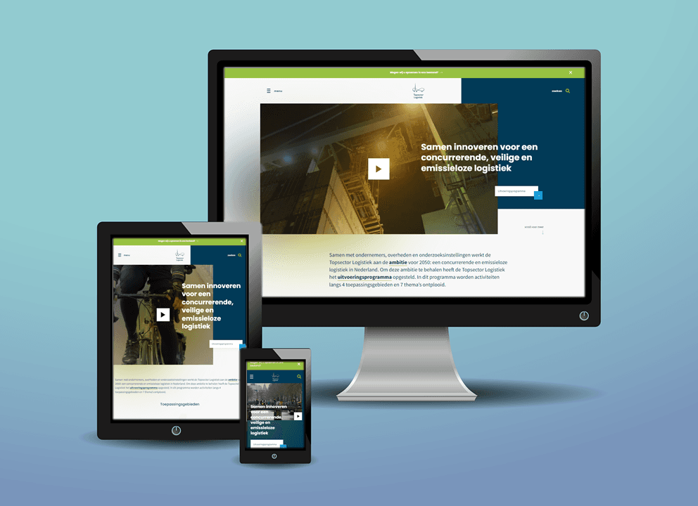 Website Topsector Logistiek