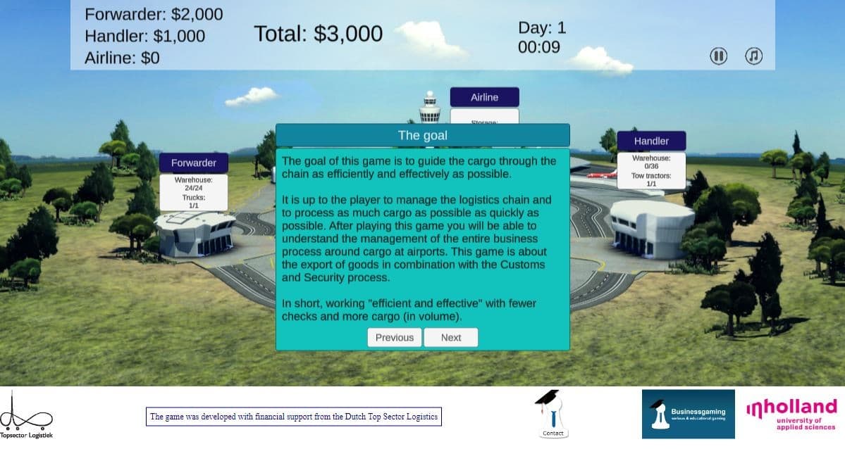 Business game Inholland