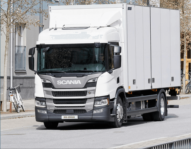 Proeftuin plugin hybride met Scania rapportfoto breder