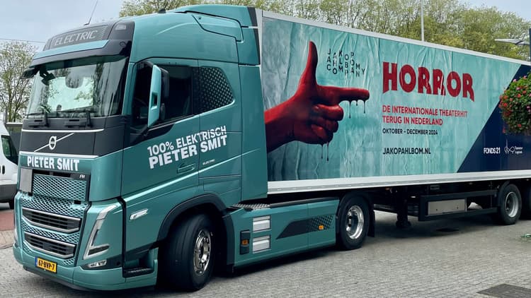 Elektrische vrachtwagen