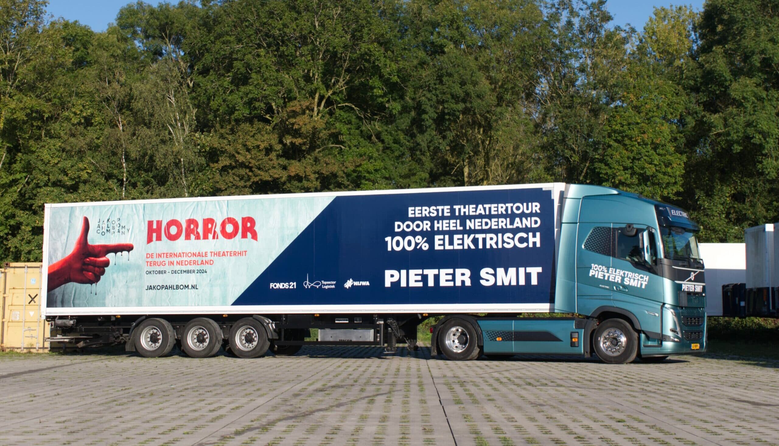 Vrachtwagen in de zon