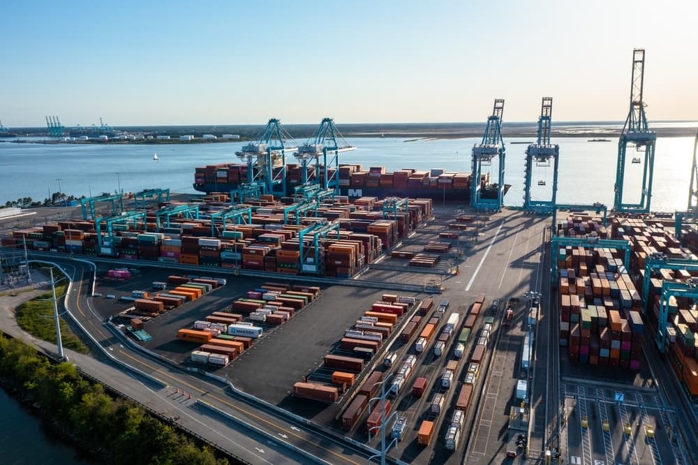 Norfolk,Virginia,-,April,29,2022:,Norfolk,International,Terminals,At