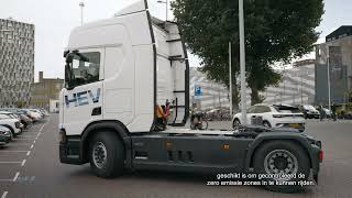 Topsector Logistiek en Scania in proeftuin hybride vrachtwagens